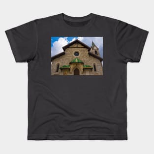 Church in Mione, North East Italy Kids T-Shirt